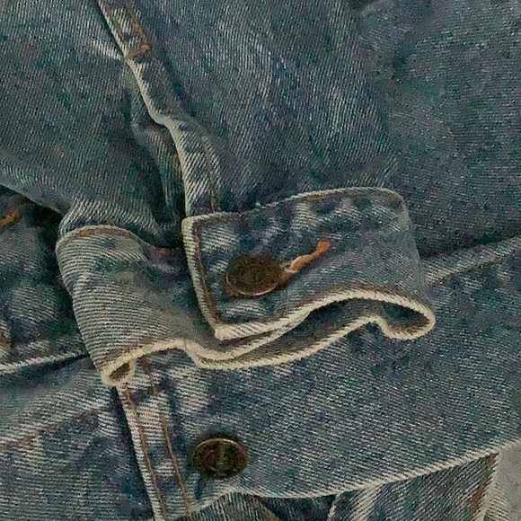 VINTAGE 90’S HARD ROCK HOTEL LAS VEGAS UNISEX DENIM JACKET - Picture 7 of 8